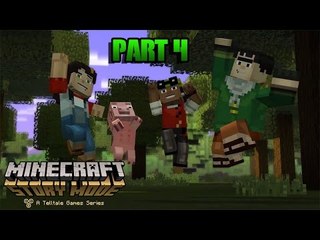 Minecraft Story Mode: Ep 1 Part 4 SAVE THE WORLD!!!