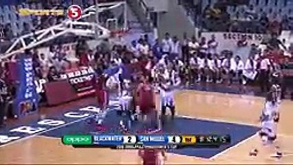 SAN MIGUEL VS BLACKWATER - Q1   Commissioners Cup 2016