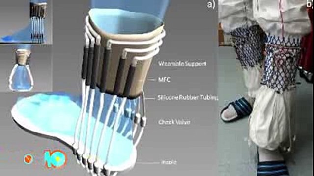 Cool technology 2015_ urine-powered socks can charge wireless transmitters - TomoNews