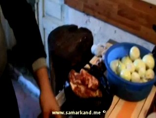 Шашлык из баранины по-самаркандски