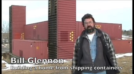Part 1 Man building amazing home with shipping containers