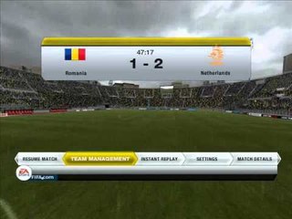WC2014 Qualifiers:Romania-Netherland [1-4]