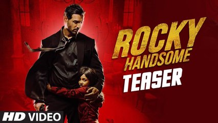 ROCKY HANDSOME Official Teaser - John Abraham, Shruti Haasan - T-Series