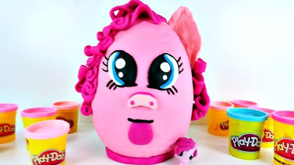SUPER SURPRISE EGG Pinkie Pie Play Doh My Little Pony Huevo Sorpresa DCTC Toy Episodes