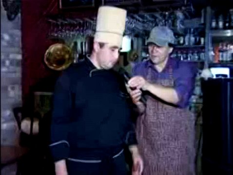 Шашлык из свинины в ресторане Ранчо