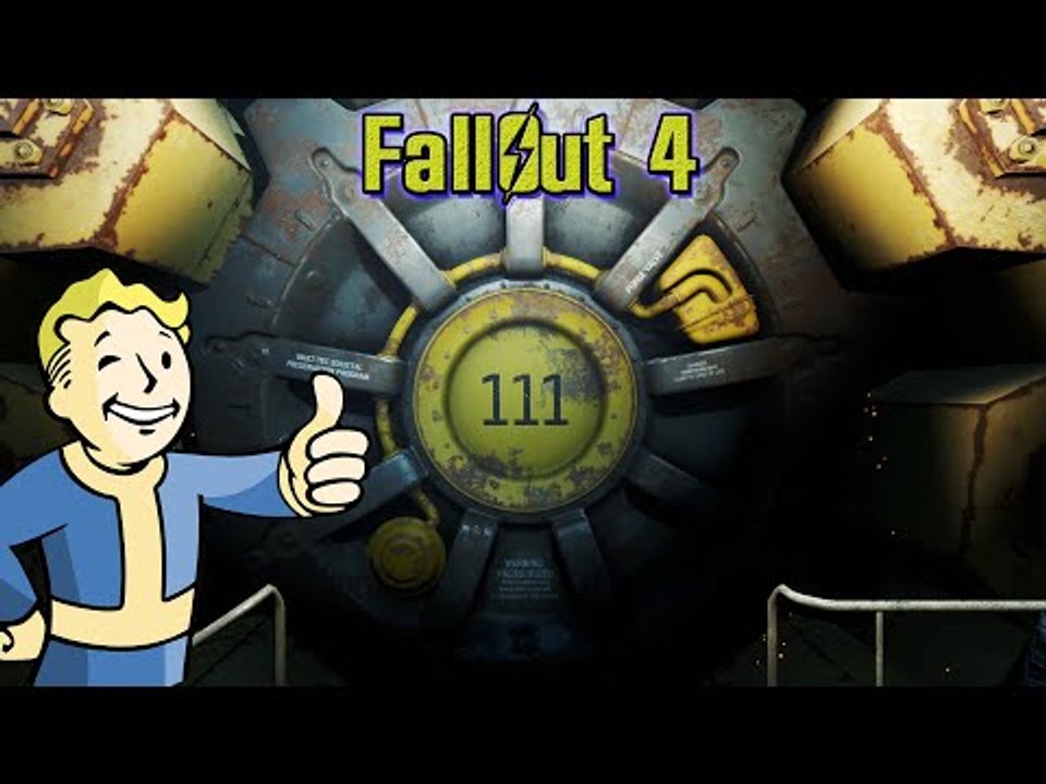 Fallout 4 EP 1 Vault Time!!