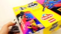 Play Doh Batman Returns Playset CARS 2 Lightning Mcqueen and Disney Frozen Barbie Elsa Pla