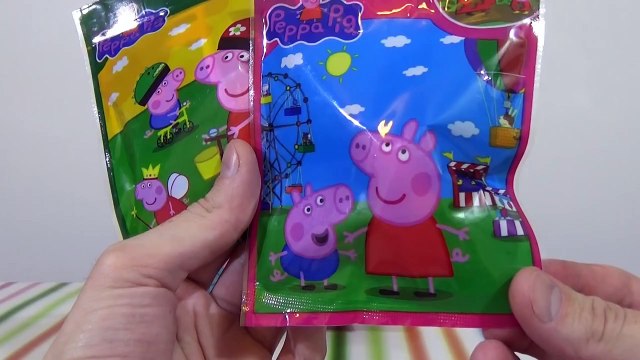 Свинка Пеппа Пиг пакетики с игрушками сюрприз открываем игрушки Peppa Pig surprise blind bags toys