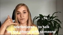 The Difference Between -anrufen- and -telefonieren- - B1