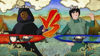 NARUTO SHIPPUDEN Ultimate Ninja STORM 3 Full Burst - Homem Mascarado VS Guy