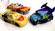 Cars Color Changers DJ Tunerz, Pistoncup Lightning McQueen, Tex Dinoco Disney Pixar Multicolor