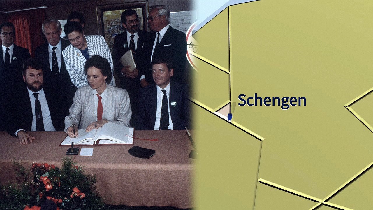 The Schengen area