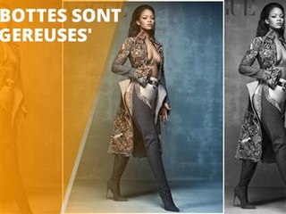 Des chaussures Manolo Blahnik à la sauce Rihanna