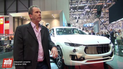 Maserati Levante GENÈVE 2016 : le SUV luxueux se dévoile