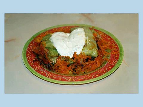 Голубцы с фаршем и рисом