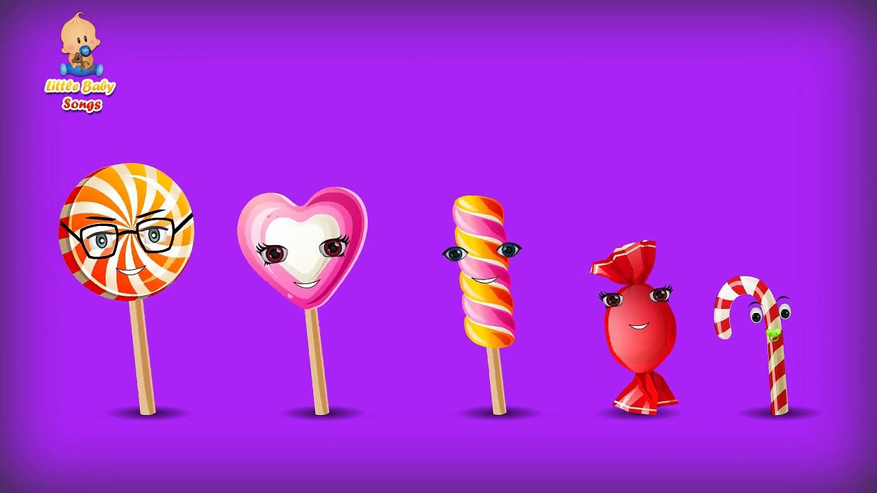 Candy Finger Family Song | Funny Candy Finger Family Nursery Rhyme for Children and Kids w