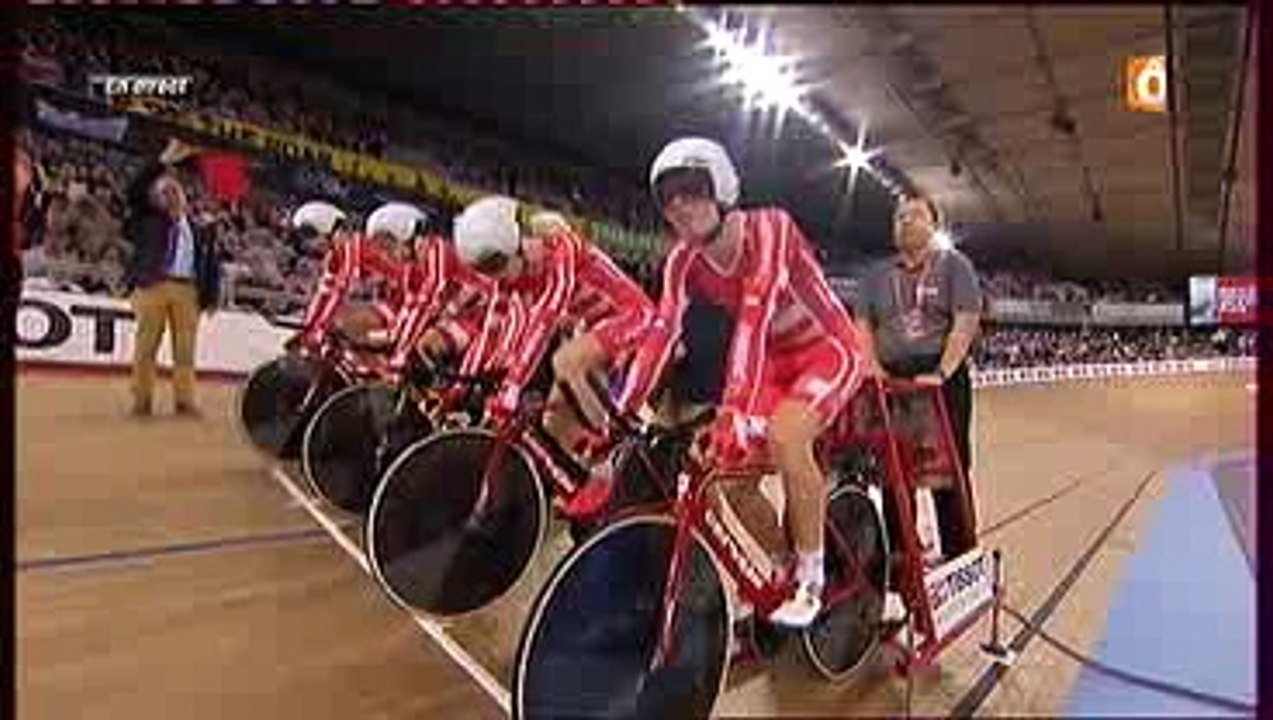 Mondiaux sur piste 2016 La poursuite par équipe hommes