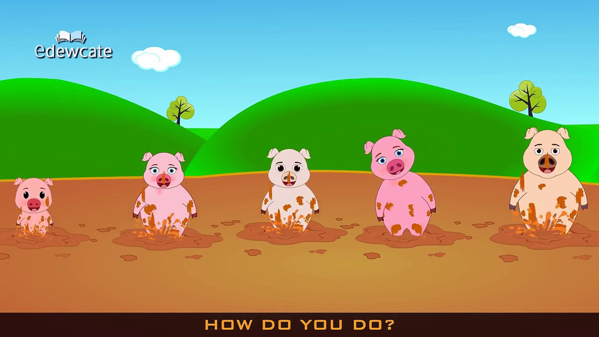 The Finger Family Pig Family Nursery Rhyme | Kids Rhymes