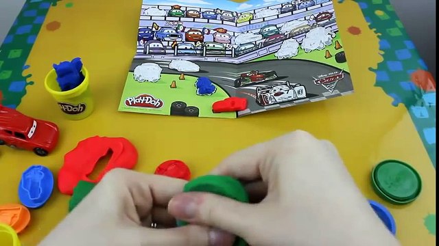 Disney Pixar Cars 2 Play-Doh Stamp Cars Characters Lightning McQueen, Mater & others!