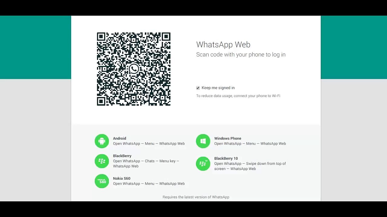 How to Scan Whatsapp Web QRCode ? web.whatsapp.com