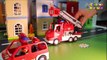 Мультфильм. Пожарные машины тушат пожар. Развивающие мультики для детей.
