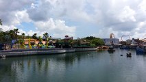 Universal Studios Lake View & Simpsons Ride outside view by jonfromqueens