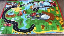 Disney Pixar Cars Game Rug Stop Motion Animation Cars Lightning McQueen and Mater