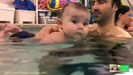 Baby Swimming - Baby Underwater - Cute Baby by Funny Videos Channel - Copy