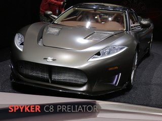 Spyker C8 Preliator en direct du salon de Genève 2016