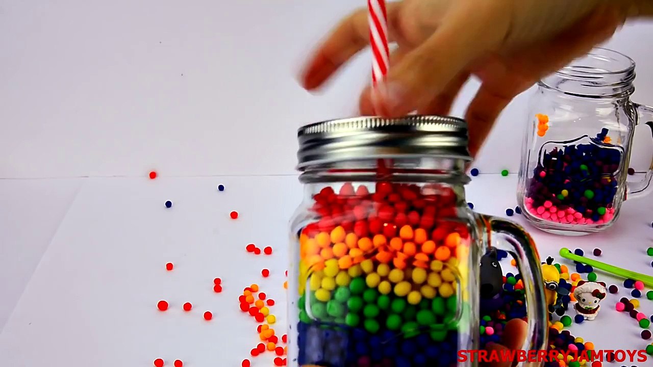 Play Doh Surprise Rainbow Dippin Dots Shopkins Minions Cars 2 Surprise Eggs by StrawberryJamToys