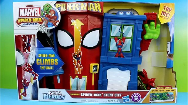 Playskool Heroes Electronic Spider-Man Stunt City Marvel Superhero Just4fun290