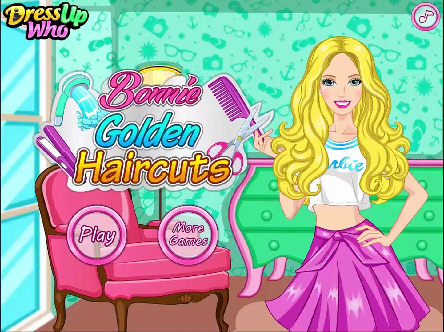 Barbie Golden Haircuts Best Barbie Dress Up Games For Girls And