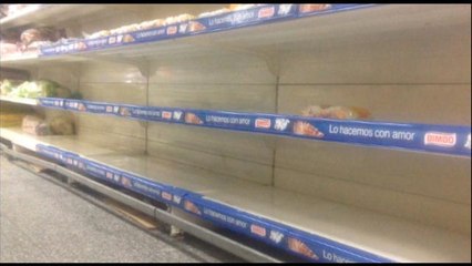 Parlamento venezolano declara "crisis humanitaria" por falta de alimentos