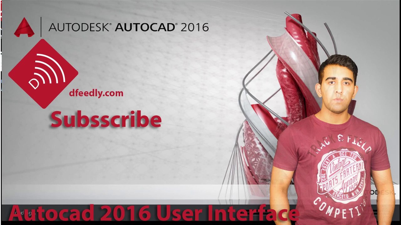 Autocad 2016 Essential Training Lecture 1 Getting Started User Interface