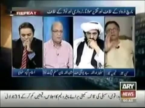 ایسے کیسے زبان کاٹ دو گے،ہم نے چوڑیاں تو نہیں پہنی ہوئیں، حافظ حمدللہ کی دھمکی پر حسن نثار نے بینڈ بجا دی