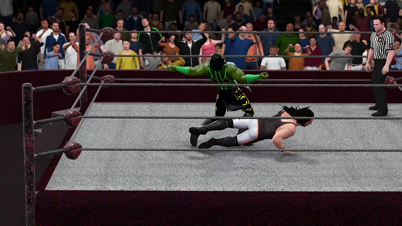 WWE 2K16 x-pac v reptile