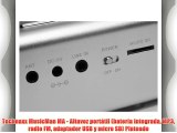 Technaxx MusicMan MA - Altavoz portátil (batería integrada MP3 radio FM adaptador USB y micro