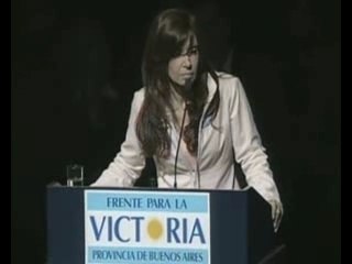 Cristina Fernandez lananzdo candidatura senadora La Plata 1b