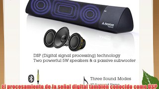 Altavoces Portátiles Bluetooth 4.0 con 3 modos de Efectos de Sonido | Poderosos Bajos mejorados