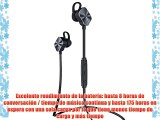 [Versión Actualizada] Auriculares Deportivos Bluetooth 4.1 Mpow Wolverine Cascos In-ear Estéreo