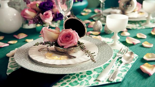 Сервировка стола на День святого Валентина