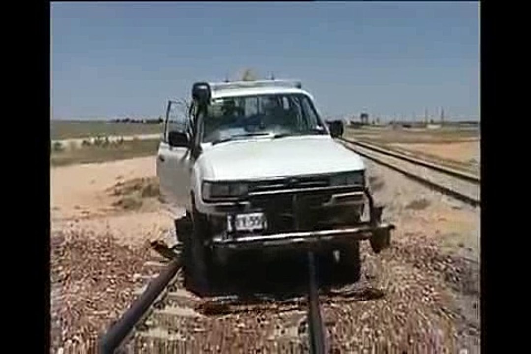 Jeep Like a Train in Asia