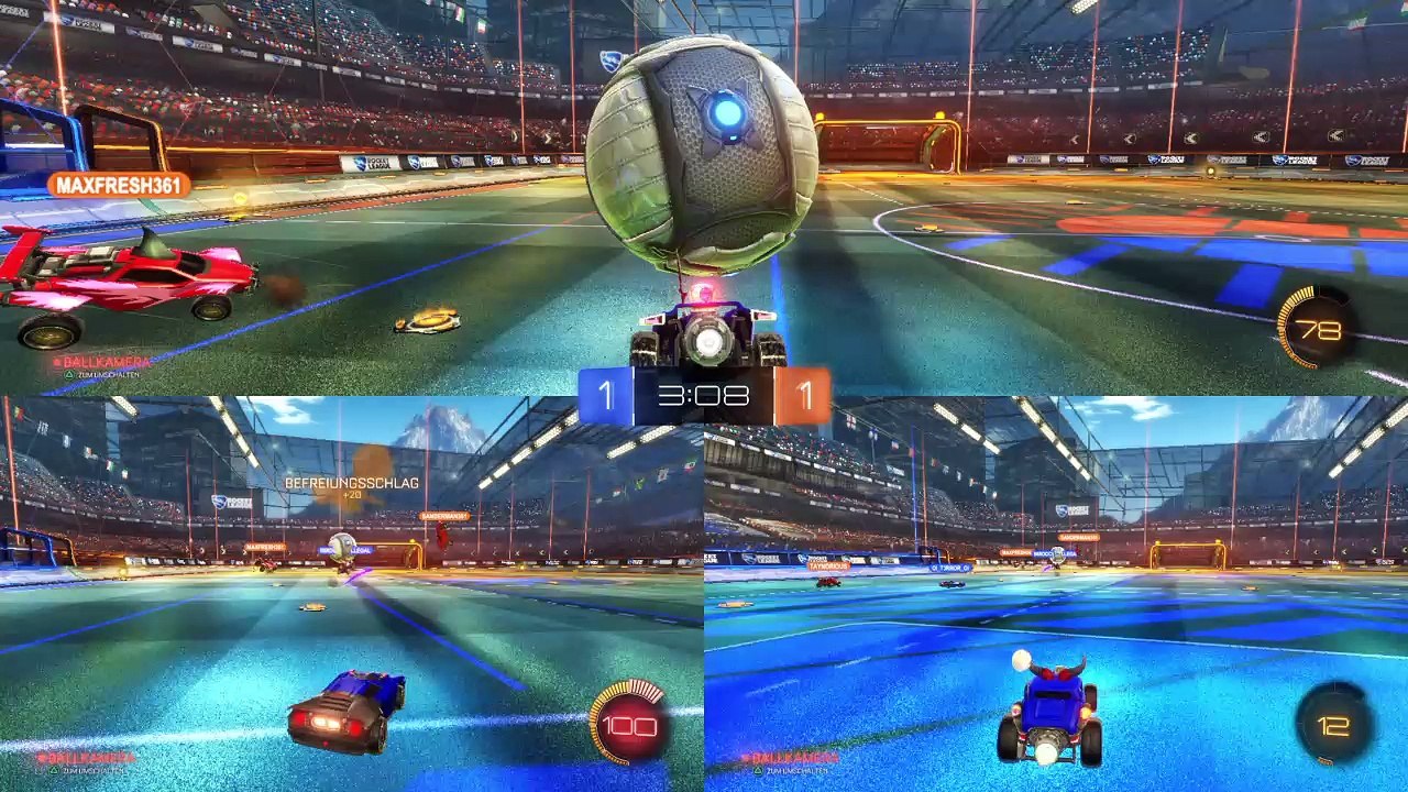 #hrz4 - Rocket League 3on3 [Ps4]