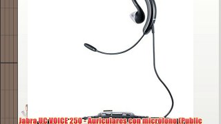 Jabra UC VOICE 250 - Auriculares con micrófono (Public performance Monoaural gancho de oreja