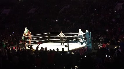 WWE Brock Lesnar vs Rusev Live Event San Jose FULL MATCH