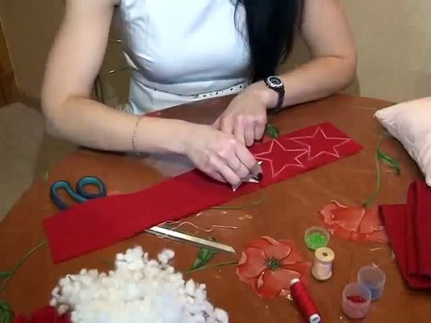Как сделать подарок на 23 февраля- Шьем подушку своими руками. Вытворяшки