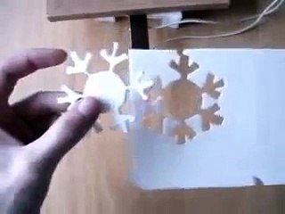 Как сделать снежинки из пенопласта на Новый Год- Вытворяшки