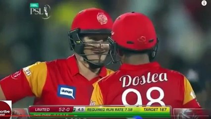 PSL 2016 Shane Watson Scored a Match Winning 79 Runs off 47 Balls