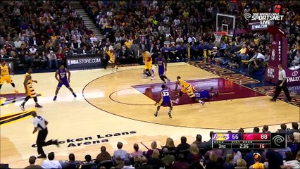 LeBron James vs bijoux de famille de D’Angelo Russell