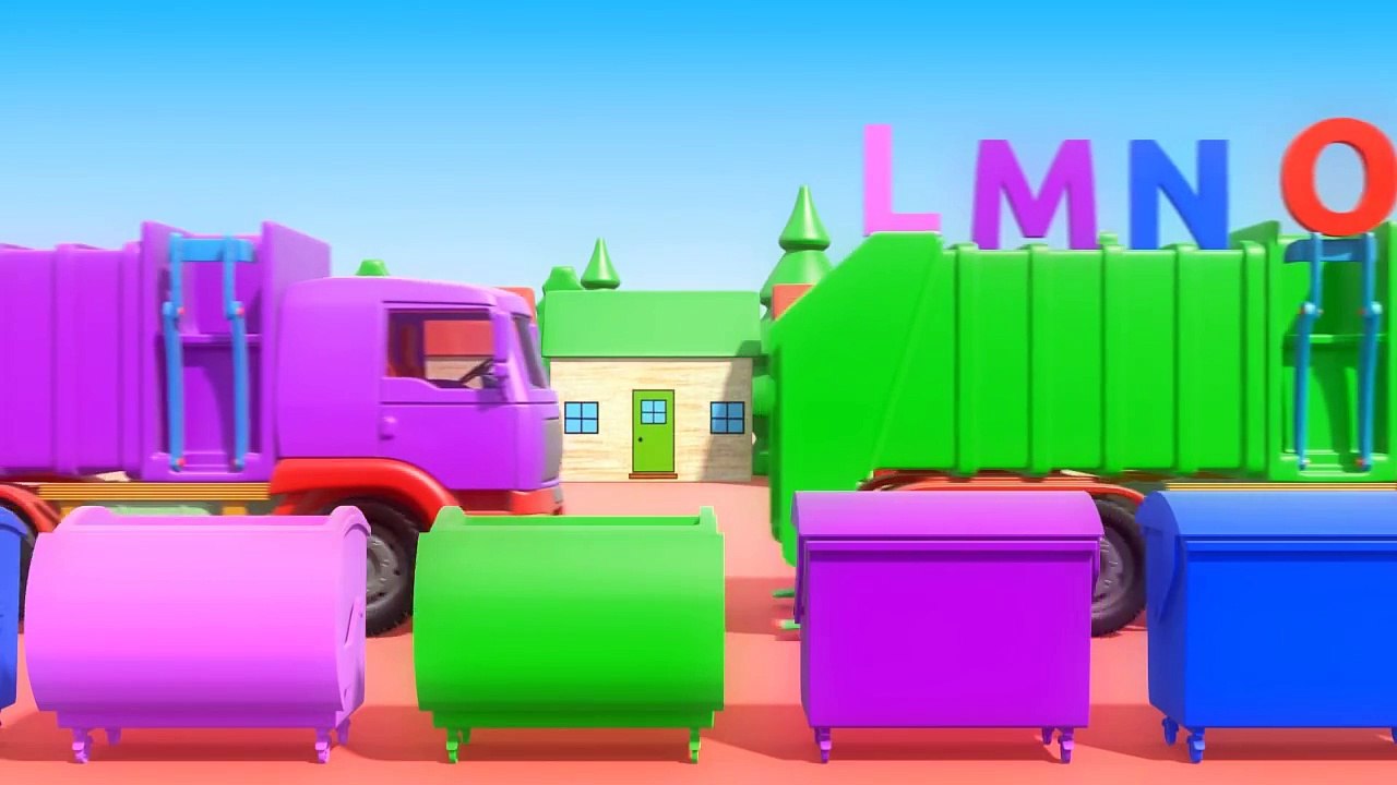Binkie TV - Learn Alphabet - Garbage Truck Videos For Kids(1)